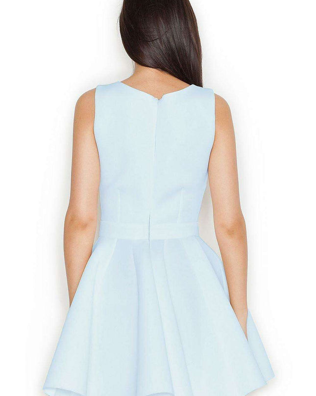 Elegant Bow-Embellished A-Line Day Dress