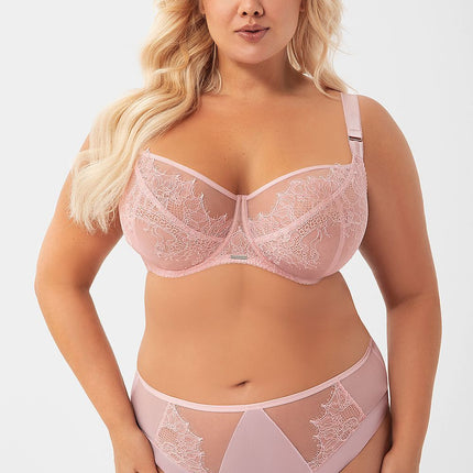 Gorsenia Lingerie Soft Comfort Bra - Adjustable Straps, Lace Trim