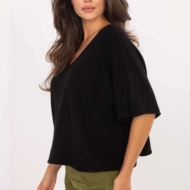 Matterhorn Short Sleeve Sweater For Women Casual Knitwear