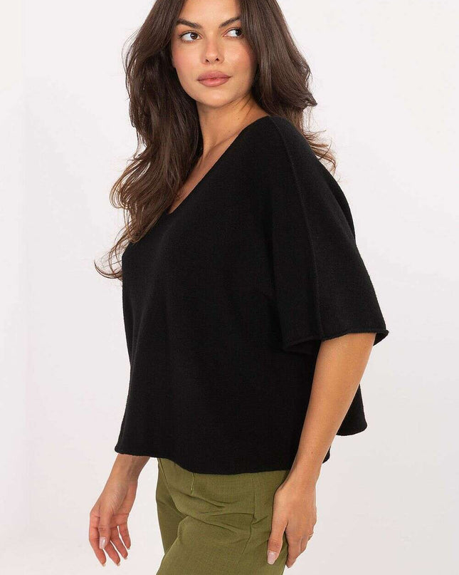 Matterhorn Short Sleeve Sweater For Women Casual Knitwear