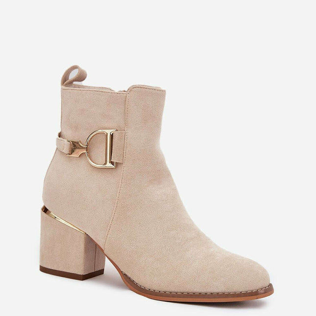 Heel boots model 216810