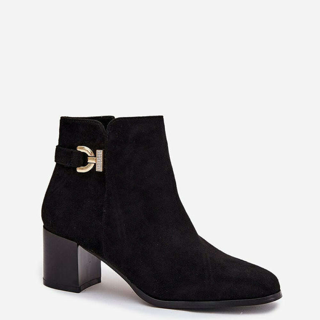 Heel boots model 216813