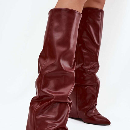 Heel boots model 216990