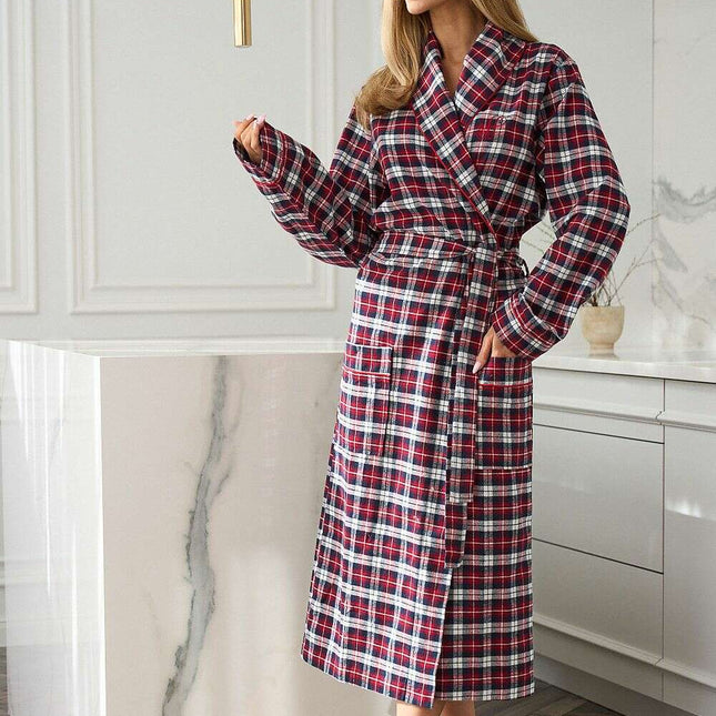 Cotton Bathrobe – 100% Natural Comfort, Model 217113 (S–L)