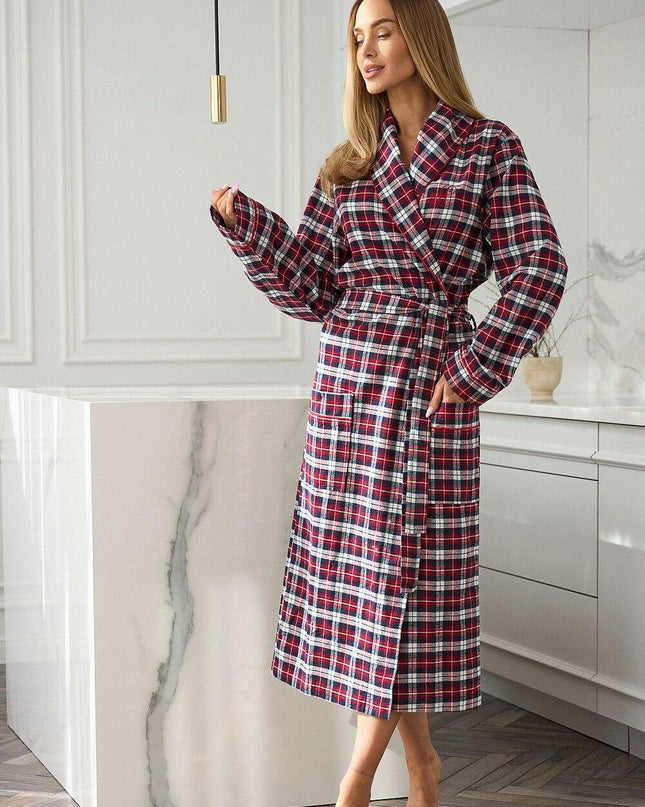 Cotton Bathrobe – 100% Natural Comfort, Model 217113 (S–L)
