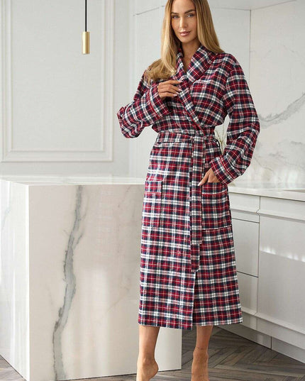 Cotton Bathrobe – 100% Natural Comfort, Model 217113 (S–L)