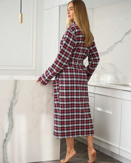 Cotton Bathrobe – 100% Natural Comfort, Model 217113 (S–L)