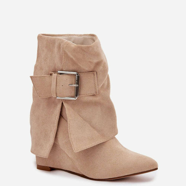 Heel boots model 217186