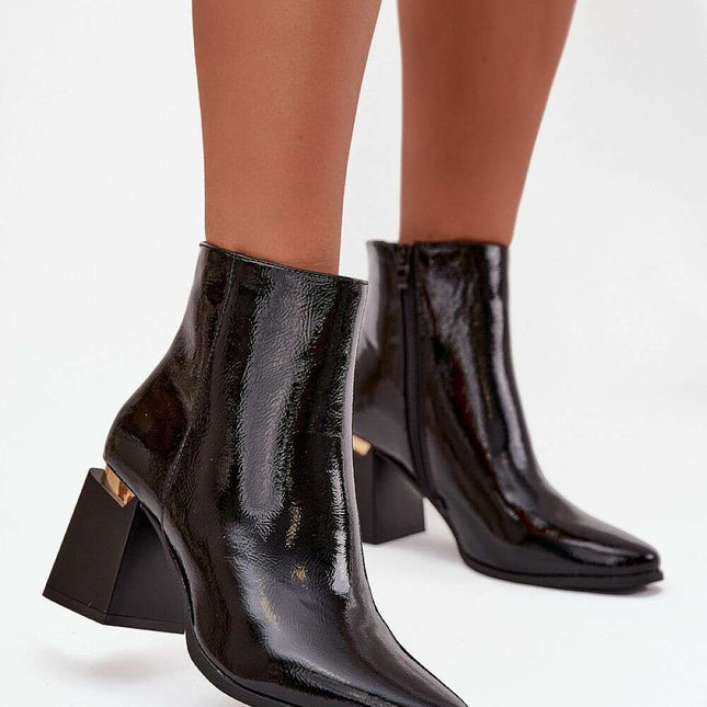 Heel boots model 217190