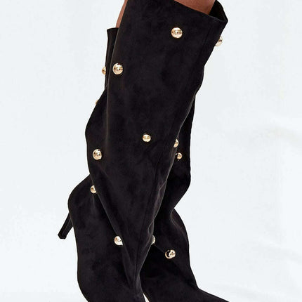 Heel boots model 217205