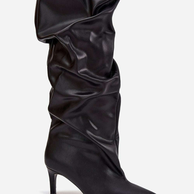 Heel boots model 217206