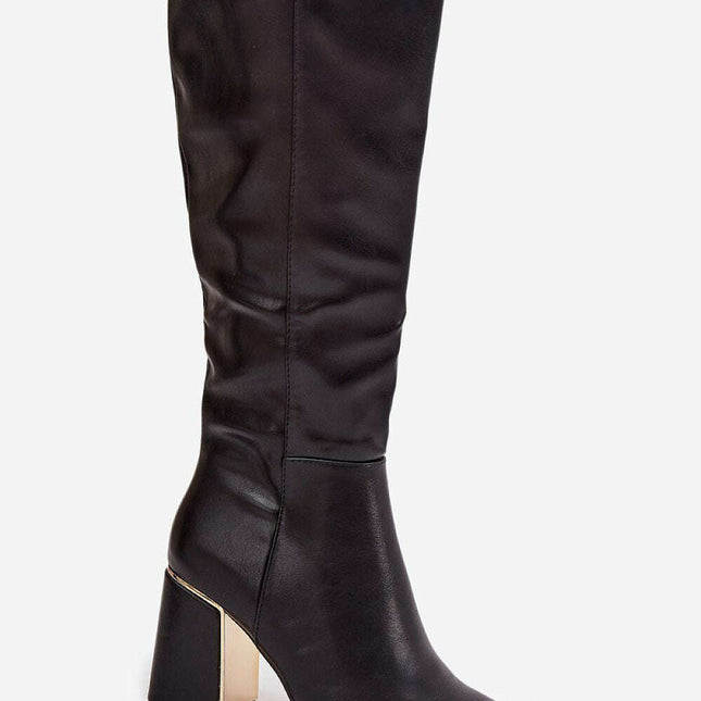 Heel boots model 217214
