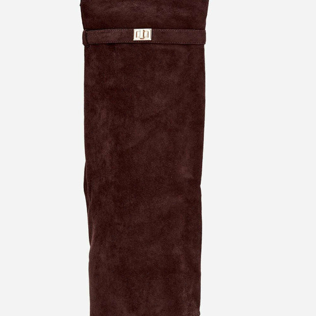 Heel boots model 217222