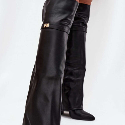 Heel boots model 217223