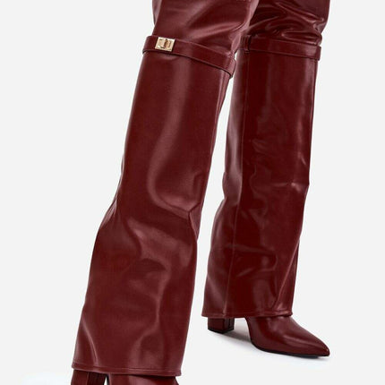 Heel boots model 217224