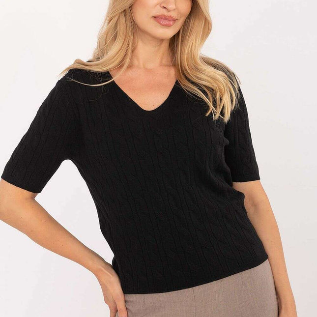 Short sleeve sweater model 217334