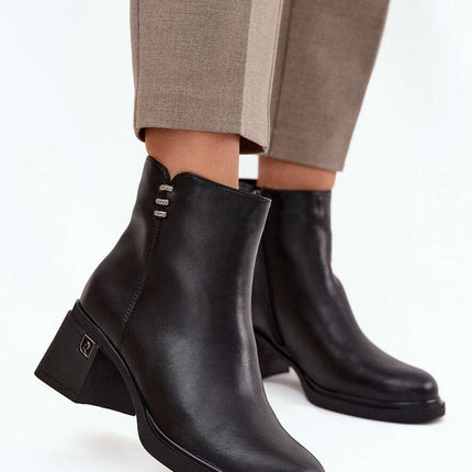 Heel boots model 217494