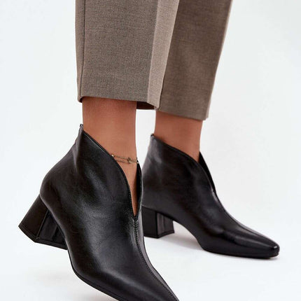 Heel boots model 217501