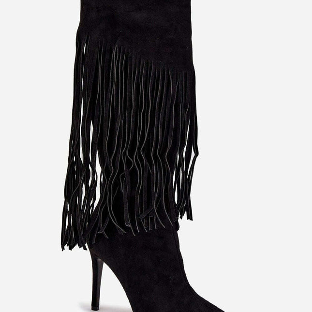 Heel boots model 217513