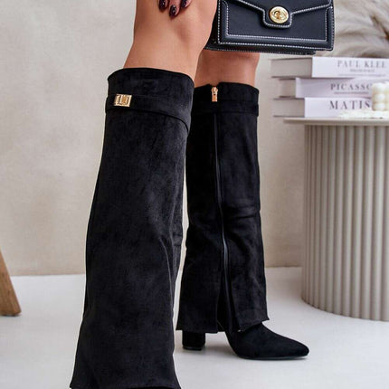 Heel boots model 217522