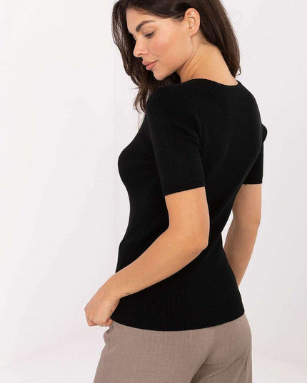 Short sleeve sweater model 217601