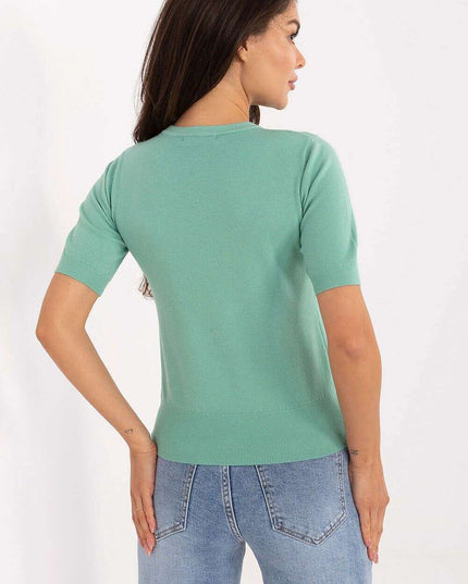 Short sleeve sweater model 217630