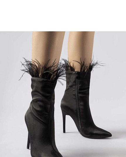 Heel boots model 217675