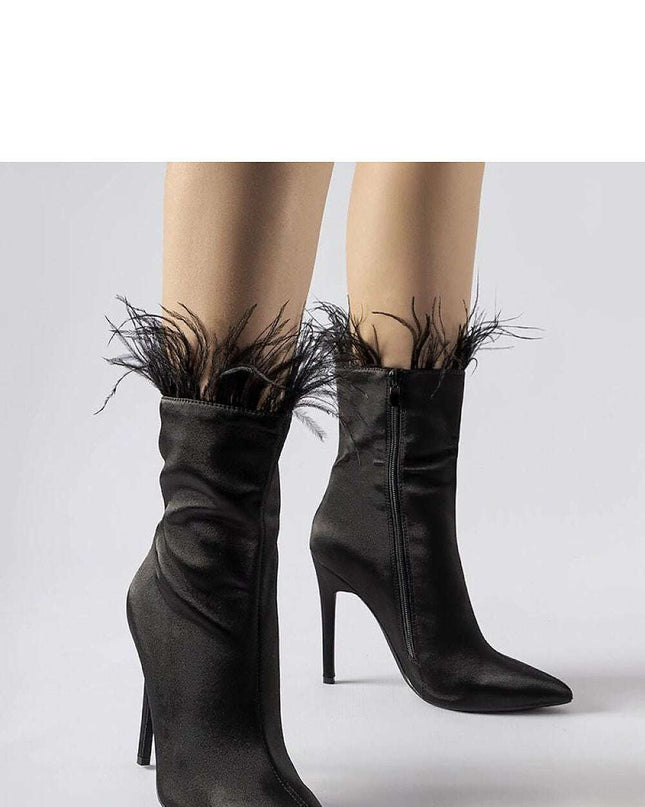 Heel boots model 217675