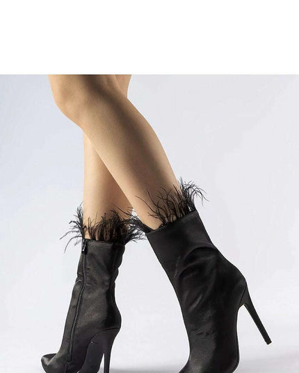 Heel boots model 217675