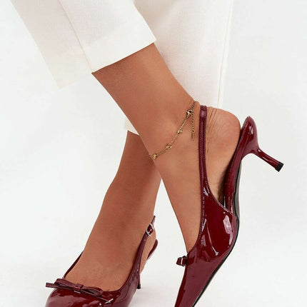 Heel pumps model 217687