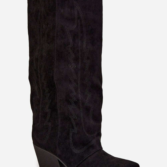 Heel boots model 217755