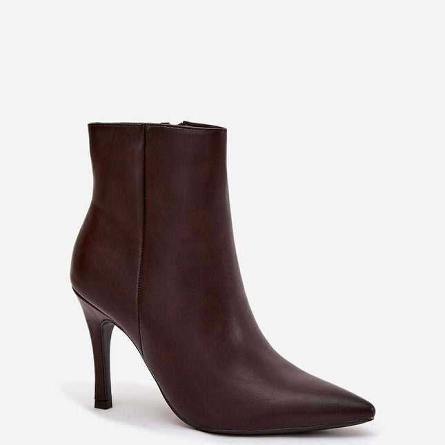 Heel boots model 217791