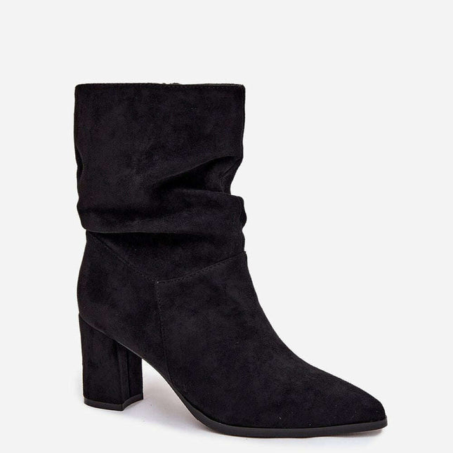 Heel boots model 217793