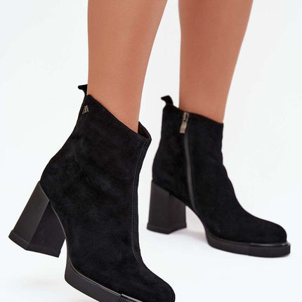 Heel boots model 217801