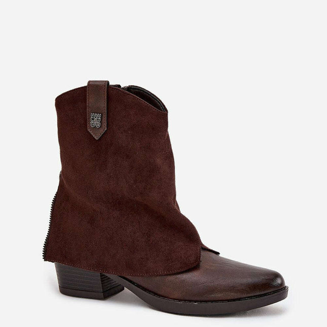 Heel boots model 217811