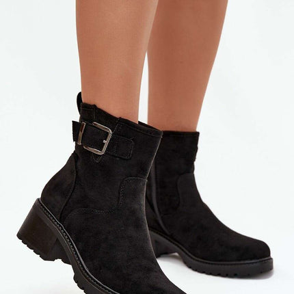 Heel boots model 217814