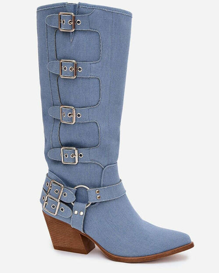 Heel boots model 217817