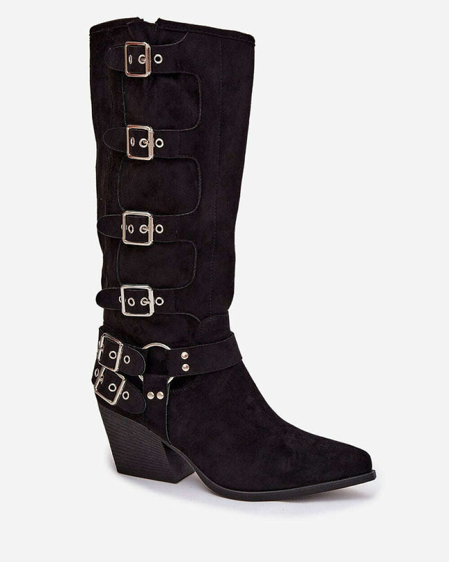 Heel boots model 217819
