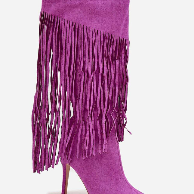 Heel boots model 217837