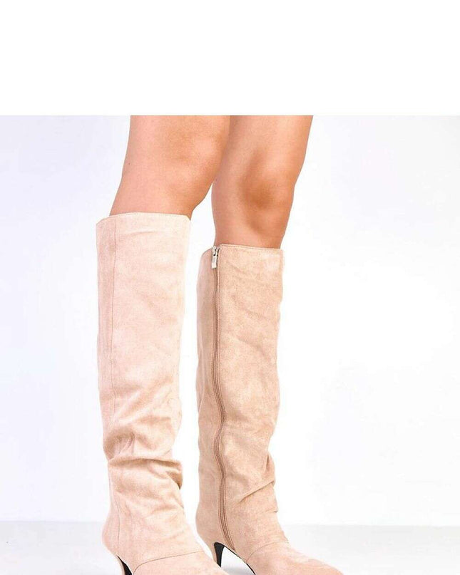 Heel boots model 217893