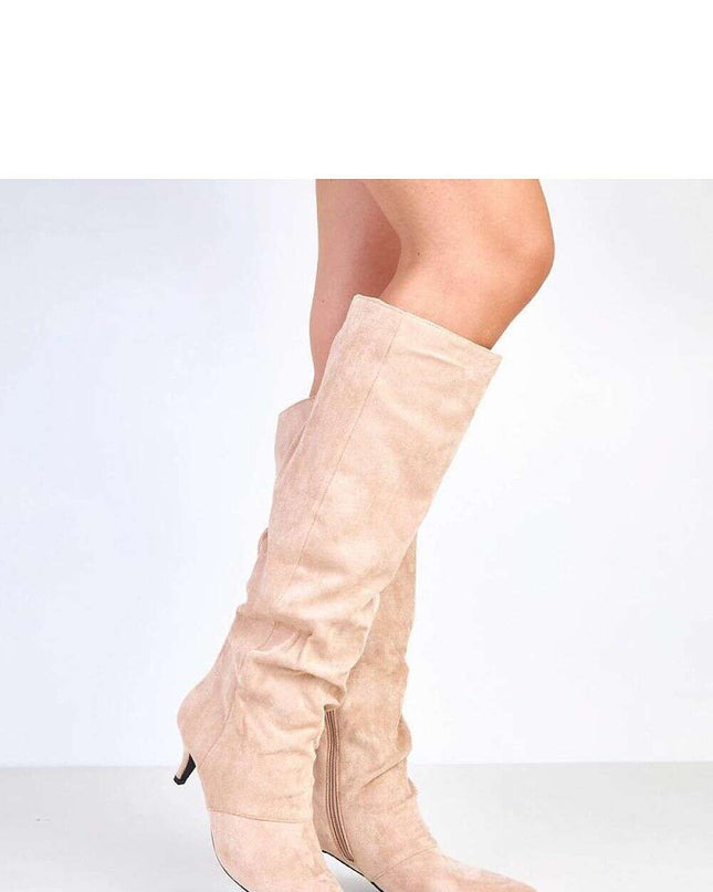 Heel boots model 217893