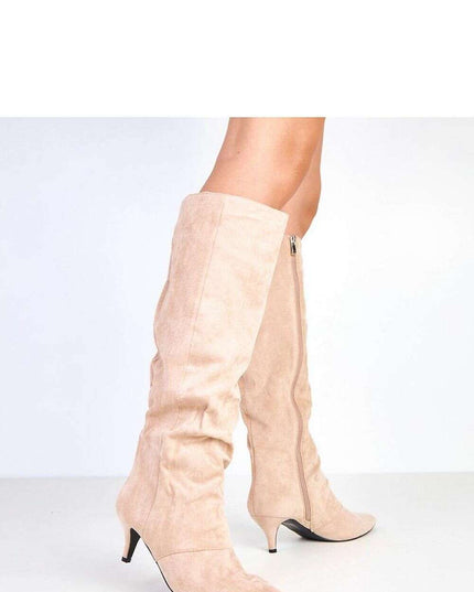 Heel boots model 217893