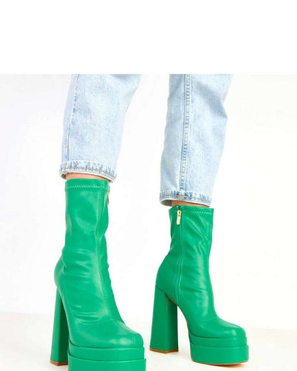 Heel boots model 217894