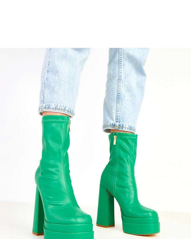 Heel boots model 217894