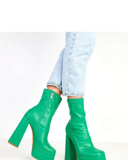 Heel boots model 217894