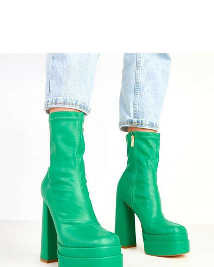 Heel boots model 217894