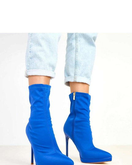 Heel boots model 217895