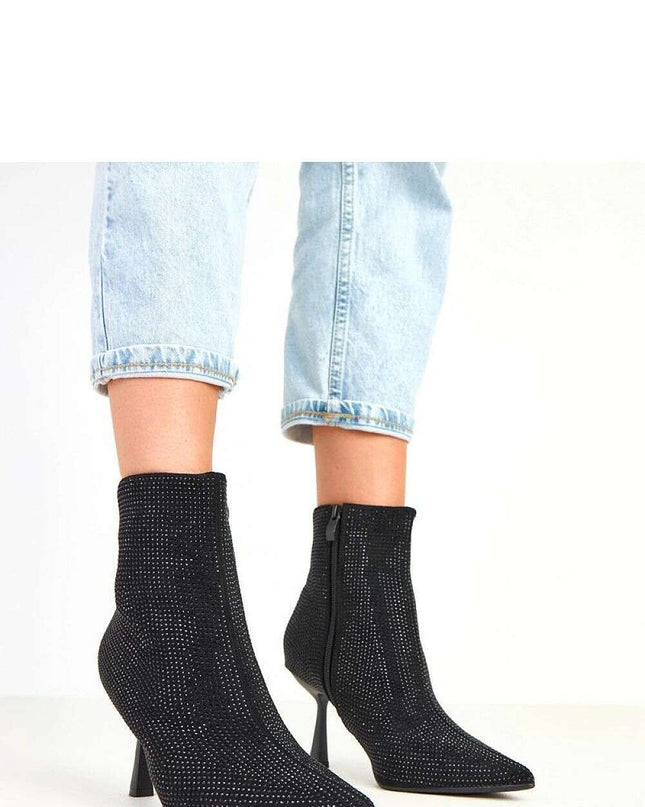 Heel boots model 217896