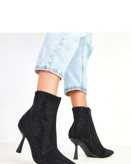 Heel boots model 217896