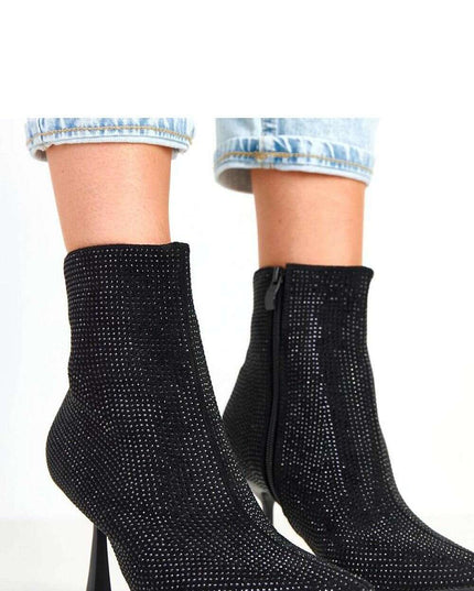Heel boots model 217896